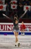 18-19フィギュアスケートグランプリ（GP）ファイナル、女子シングル・フリースケーティング（FS）。演技を終えた紀平梨花（2018年12月8日撮影）。(c)Don MacKinnon / AFP